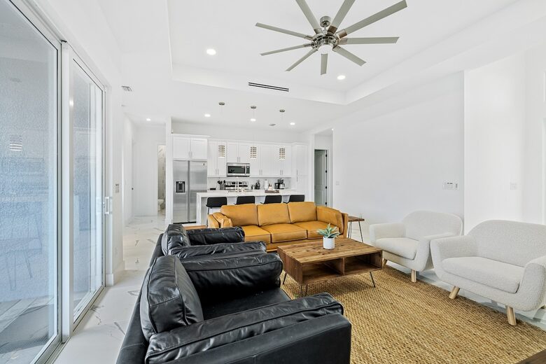 Sunlit Serenity with Private Pool & Outdoor Oasis - Cape Coral, Florida