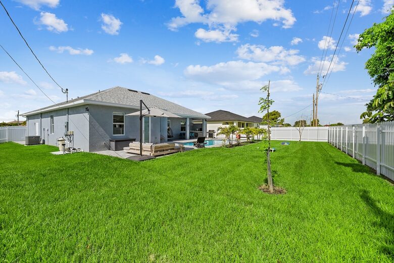 Sunlit Serenity with Private Pool & Outdoor Oasis - Cape Coral, Florida