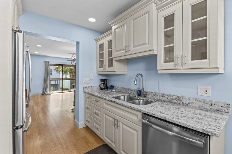 Cozy Coastal Escape with Water Views & Pool Access - Indian Shores, Florida