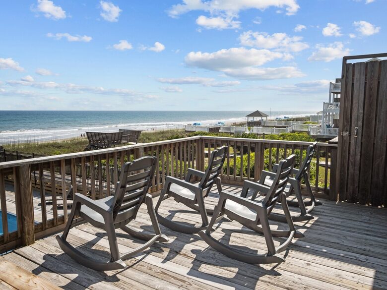 Exquisite Oceanfront Retreat with Endless Views - Emerald Isle, North Carolina