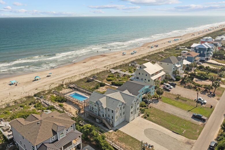 Exquisite Oceanfront Retreat with Endless Views - Emerald Isle, North Carolina