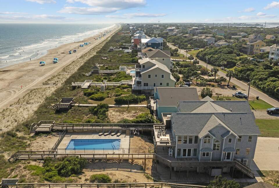 Exquisite Oceanfront Retreat with Endless Views - Emerald Isle, North Carolina