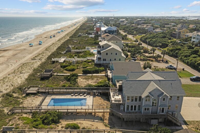 Exquisite Oceanfront Retreat with Endless Views - Emerald Isle, North Carolina