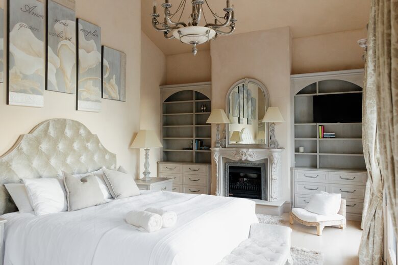 The Villa upstairs master bedroom