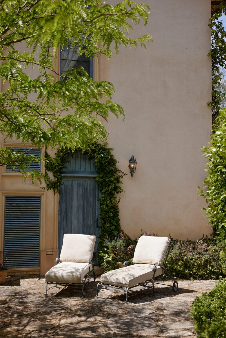 The Villa courtyard