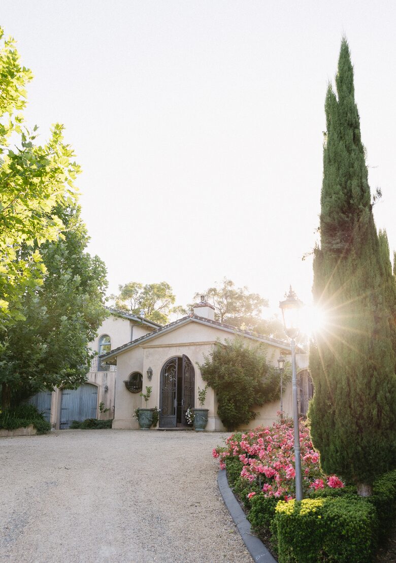 The Villa front entrance