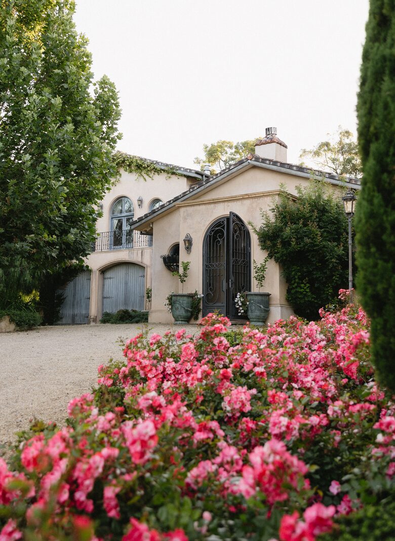 The Villa front entrance