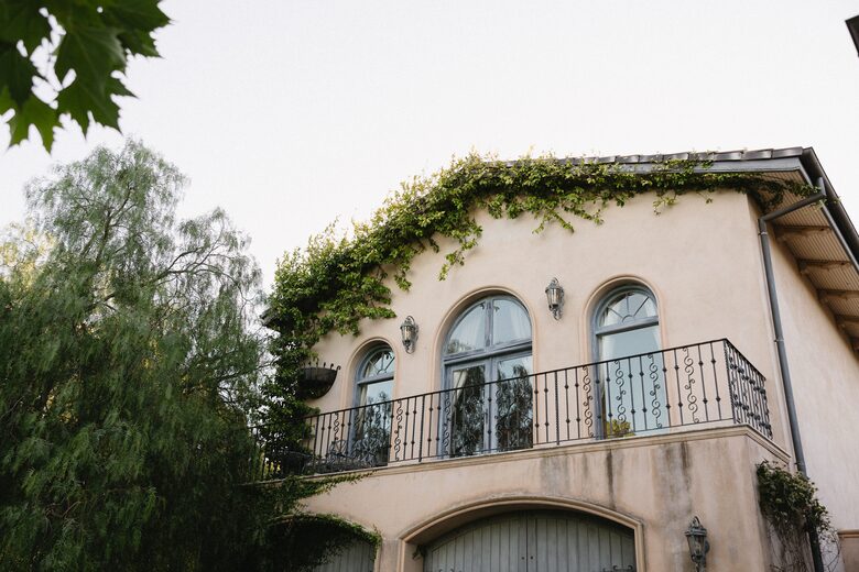 The Villa master suite balcony