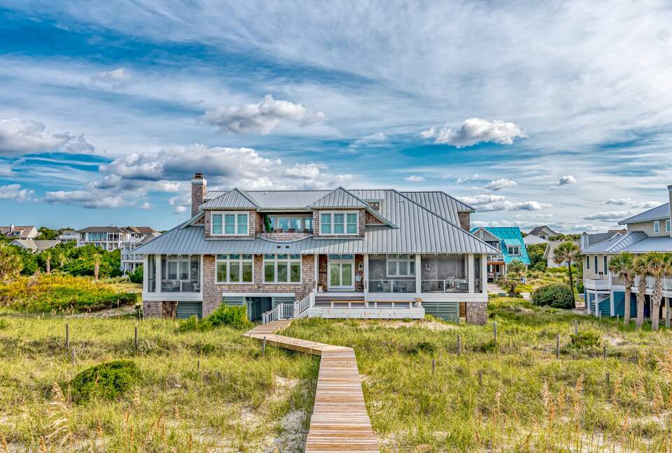 Stunning Beachfront Home with 'Old Soul' Character - Bald Head Island, North Carolina