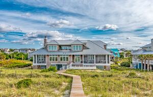 Stunning Beachfront Home with 'Old Soul' Character - Bald Head Island, North Carolina