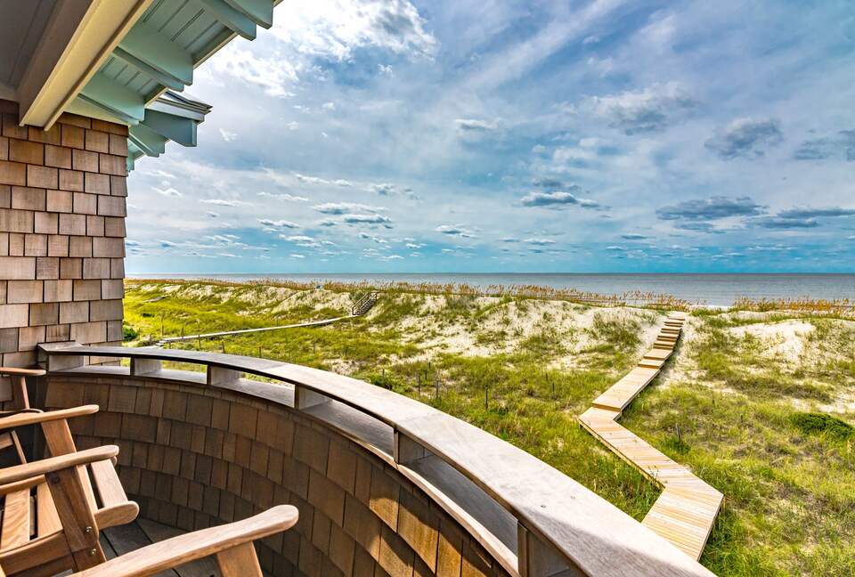 Stunning Beachfront Home with 'Old Soul' Character - Bald Head Island, North Carolina
