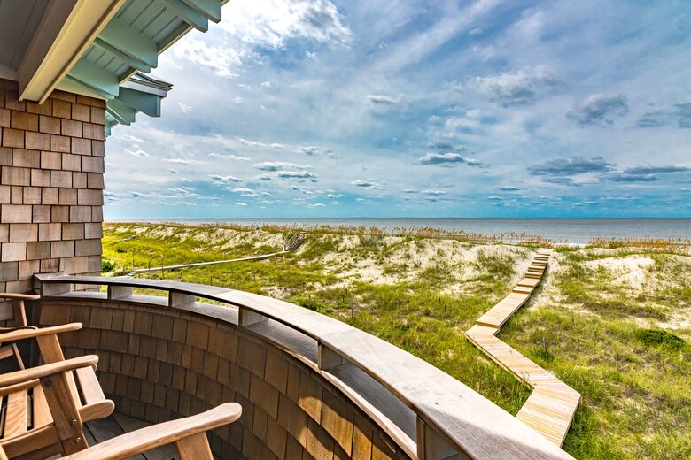 Stunning Beachfront Home with 'Old Soul' Character - Bald Head Island, North Carolina