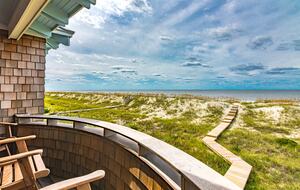 Stunning Beachfront Home with 'Old Soul' Character - Bald Head Island, North Carolina