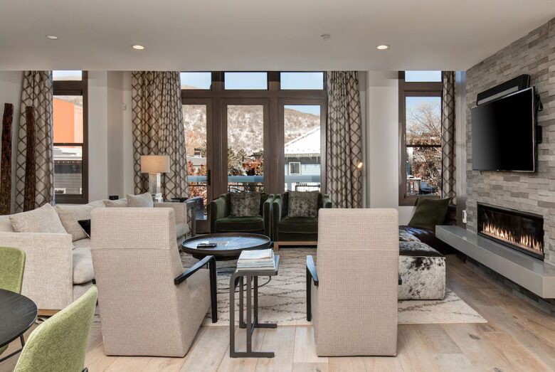 Park City Penthouse on Main Street with Rooftop Hot Tub - Park City, Utah