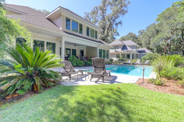 Grand Retreat in Sea Pines | Overlooking Harbour Town Golf - Hilton Head Island, South Carolina