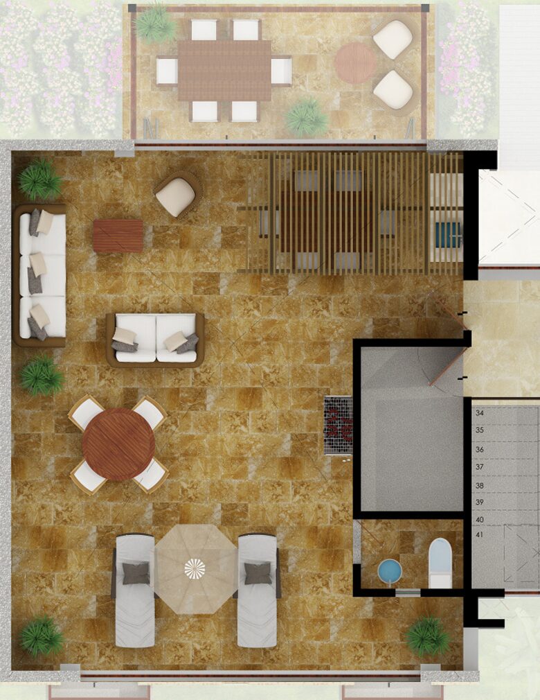 ROOFGARDEN FLOOR PLAN