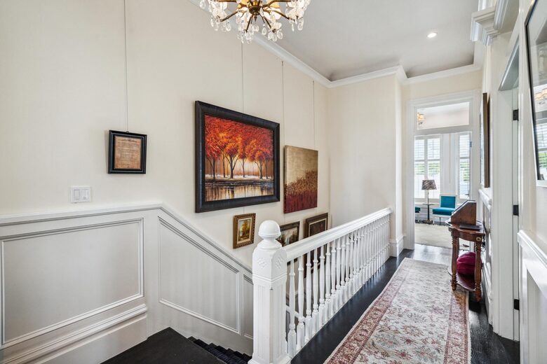 3F: Top of the stairs
