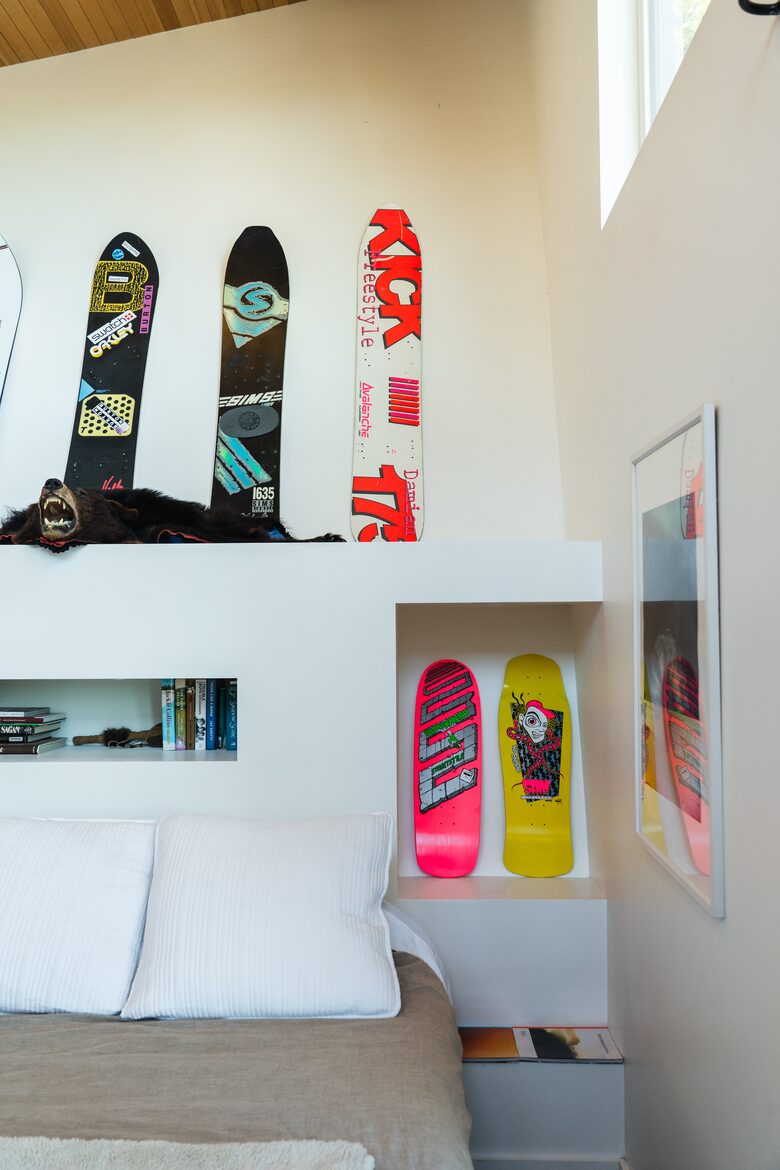 Modern master bedroom