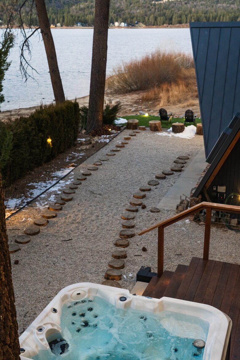 Luxury Lakefront Home | Hot Tub & Mountain & Lake Views - Big Bear Lake, California