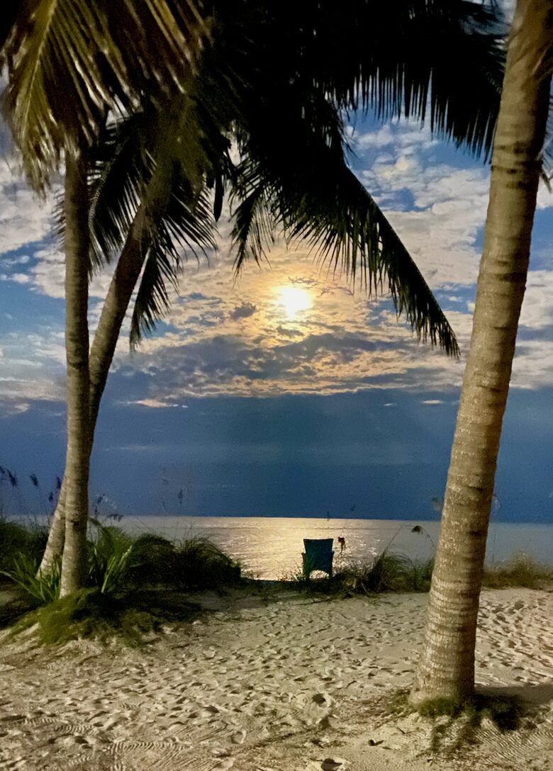 Full moons are amazing from all angles.