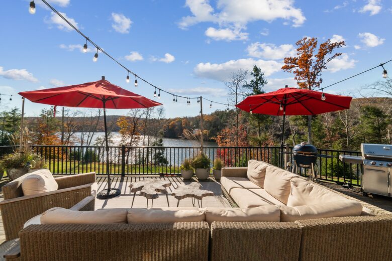 Custom Connecticut Lakefront Estate | Private Dock and Amenities - Oxford, Connecticut
