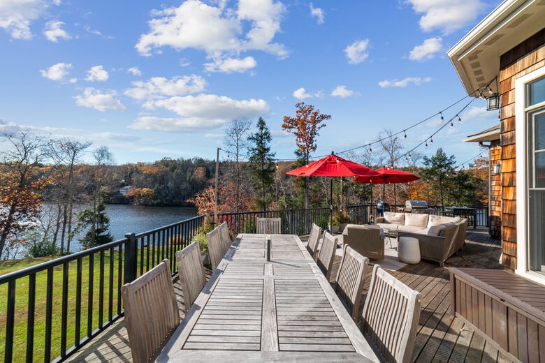 Custom Connecticut Lakefront Estate | Private Dock and Amenities - Oxford, Connecticut