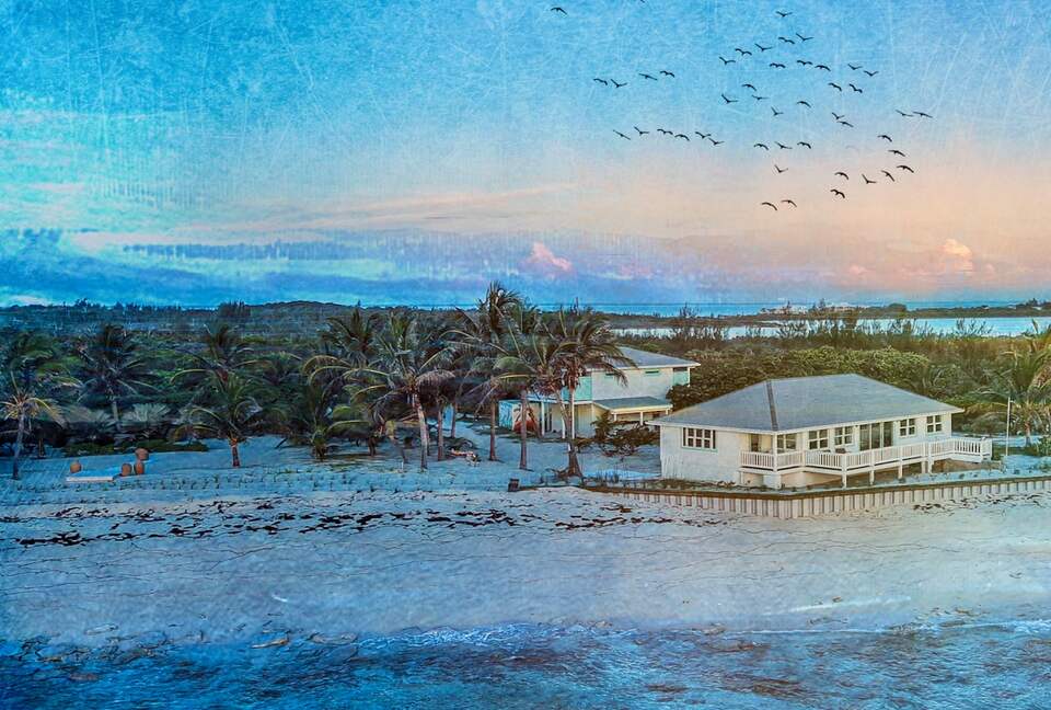 Paradise found!  Ocean front Green Turtle Cay, Abaco Bahamas