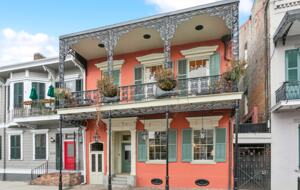 French Quarter Historic Townhome with Second Floor Gallery - New Orleans, Louisiana