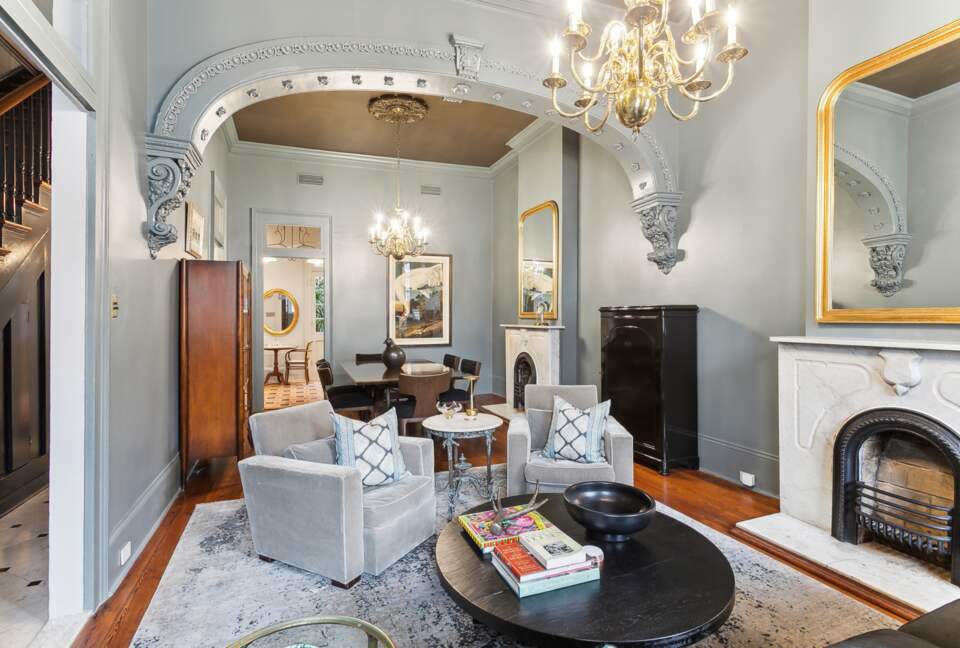 French Quarter Historic Townhome with Second Floor Gallery - New Orleans, Louisiana