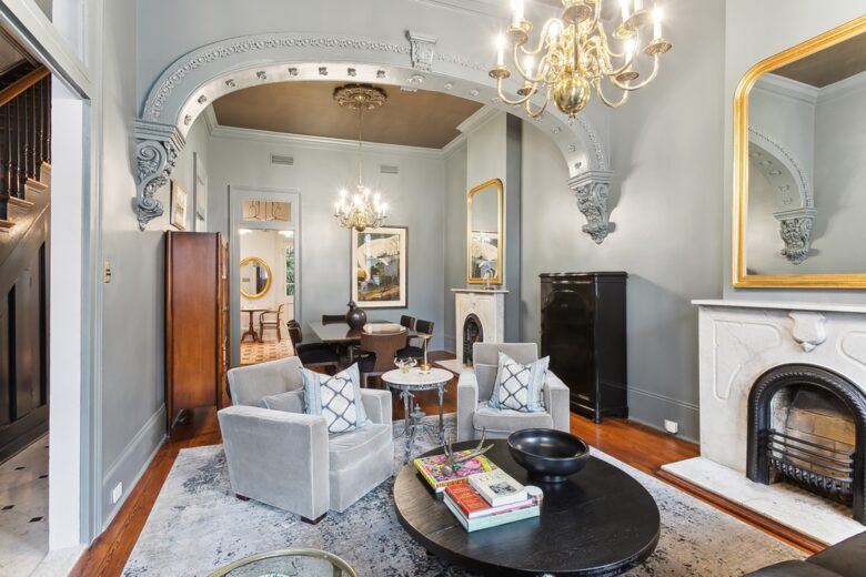 French Quarter Historic Townhome with Second Floor Gallery - New Orleans, Louisiana