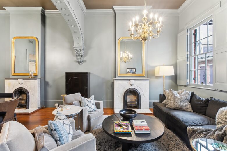 French Quarter Historic Townhome with Second Floor Gallery - New Orleans, Louisiana