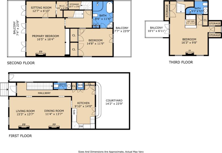 French Quarter Historic Townhome with Second Floor Gallery - New Orleans, Louisiana