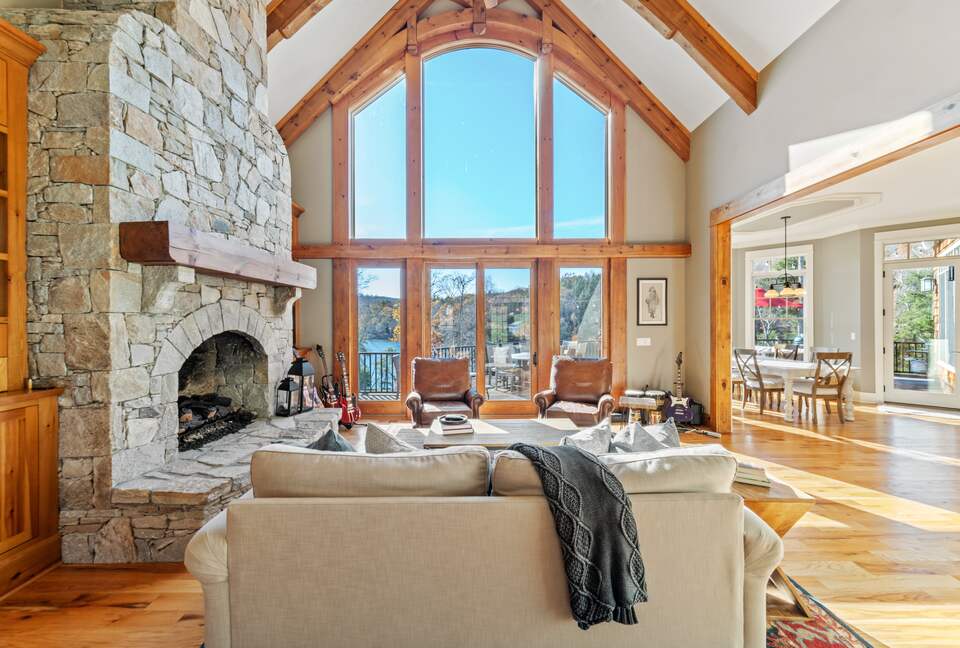 Custom Connecticut Lakefront Estate | Private Dock and Amenities - Oxford, Connecticut
