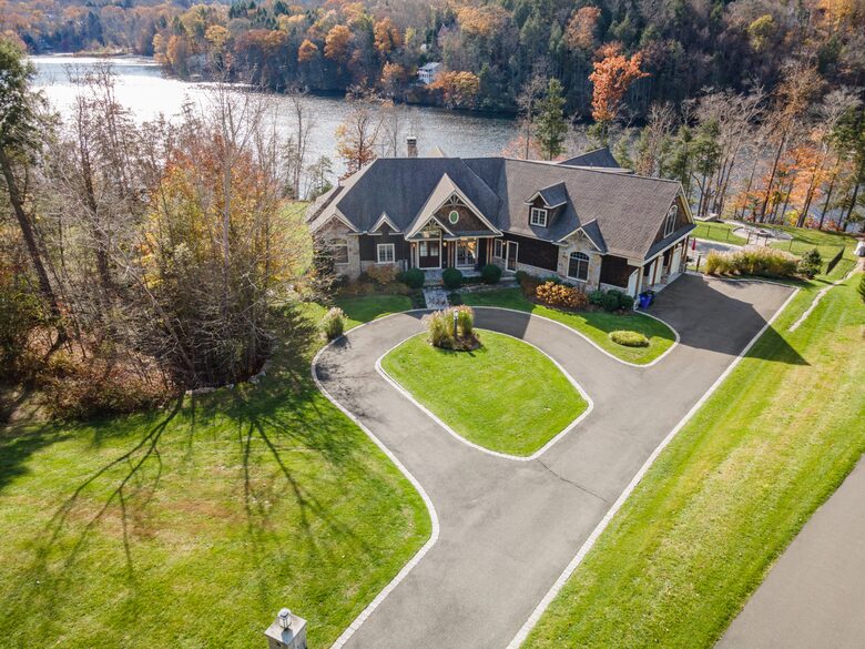 Custom Connecticut Lakefront Estate | Private Dock and Amenities - Oxford, Connecticut