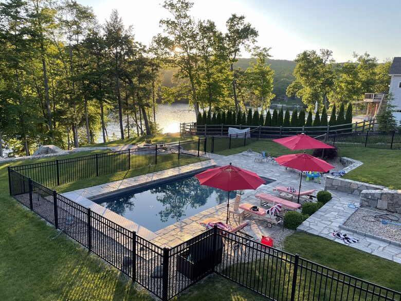 Custom Connecticut Lakefront Estate | Private Dock and Amenities - Oxford, Connecticut