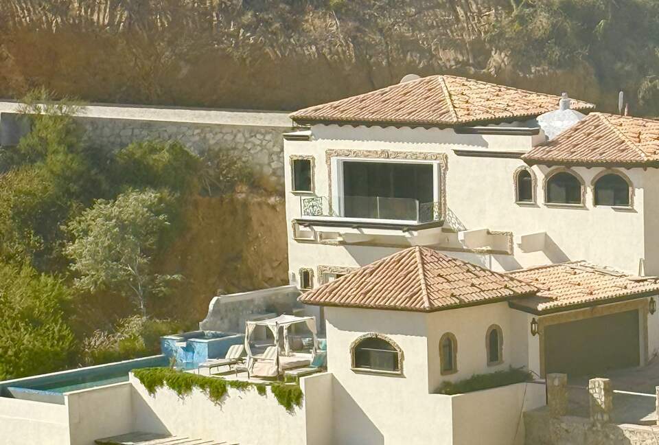 Back View of Villa del Reye Sol