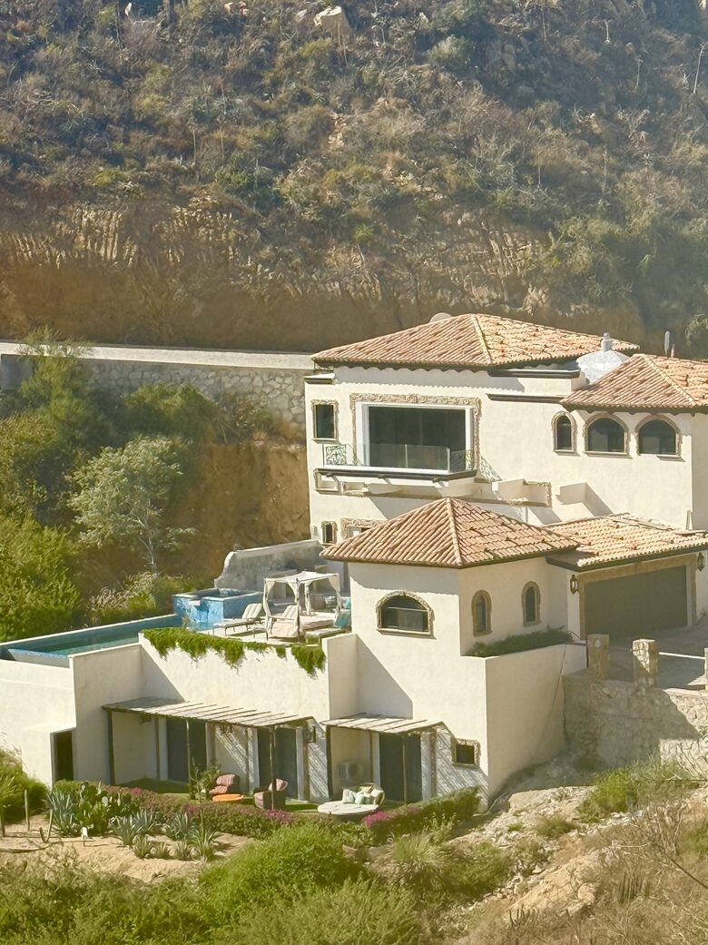 Back View of Villa del Reye Sol