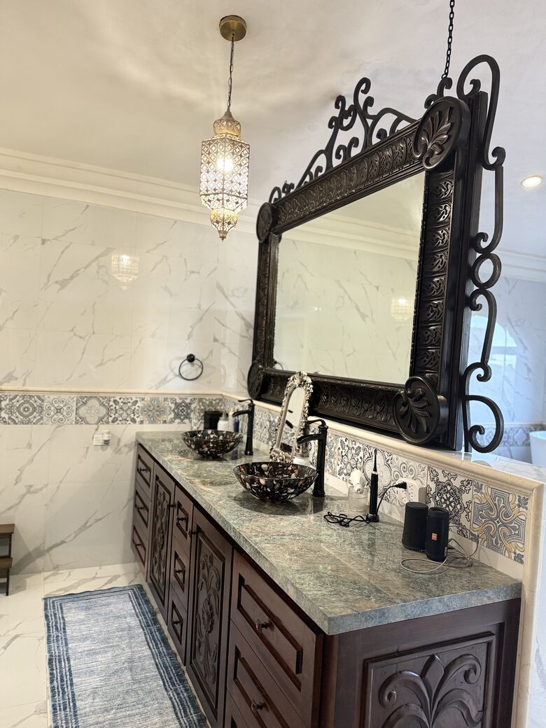 Master bathroom