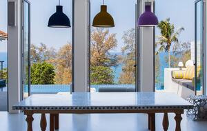 The view from the dining table