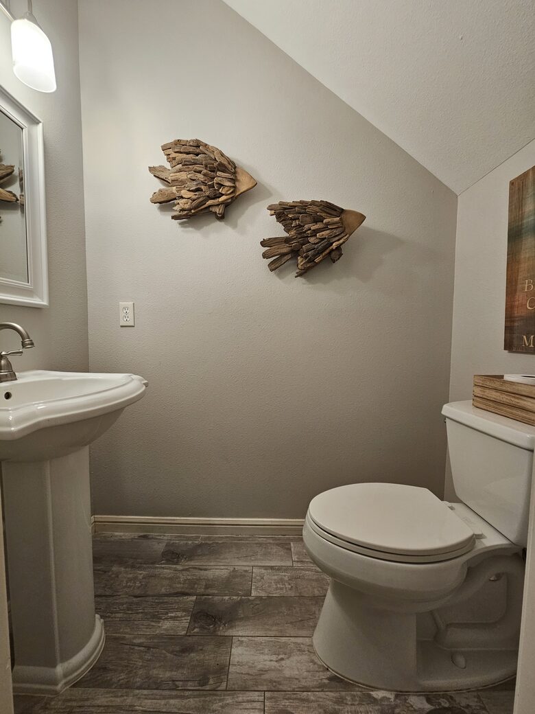 Half Bath off Dining