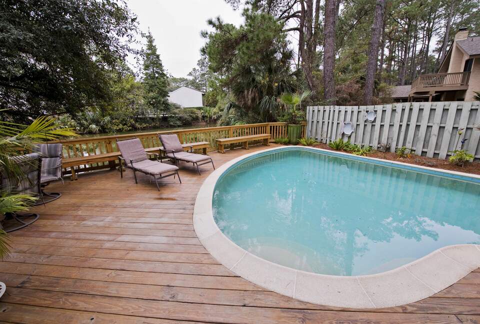 Charming Hilton Head Home with Private Pool & Lagoon Views - Hilton Head Island, South Carolina