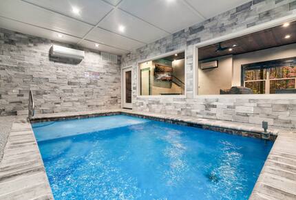 Modern Mountain Escape with Private Indoor Pool - Sevierville, Tennessee
