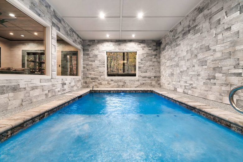 Modern Mountain Escape with Private Indoor Pool - Sevierville, Tennessee