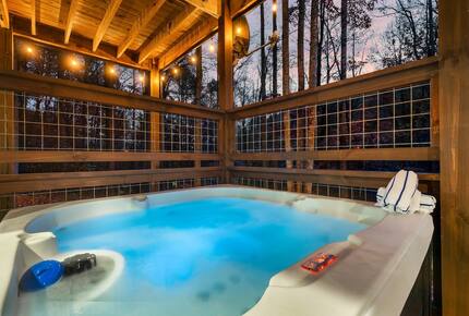 Modern Mountain Escape with Private Indoor Pool - Sevierville, Tennessee