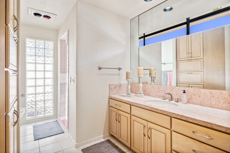 Master bathroom