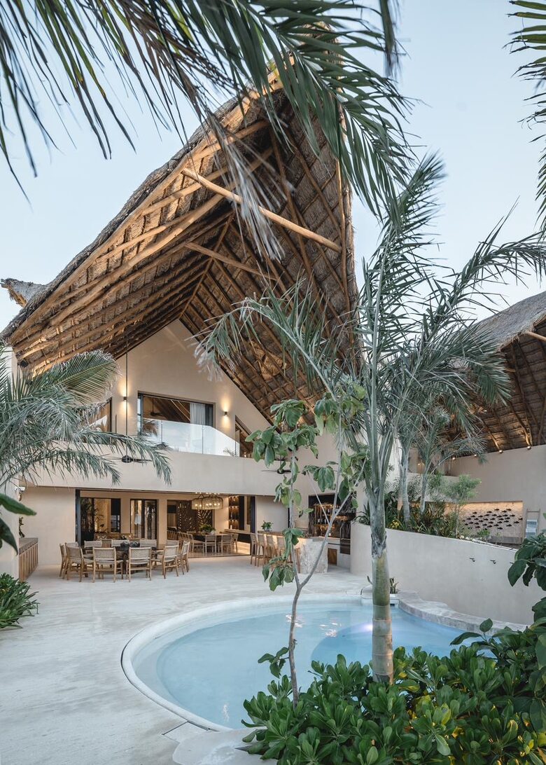 Modern Beachfront Escape with Panoramic Gulf Views - Ixil, Mexico