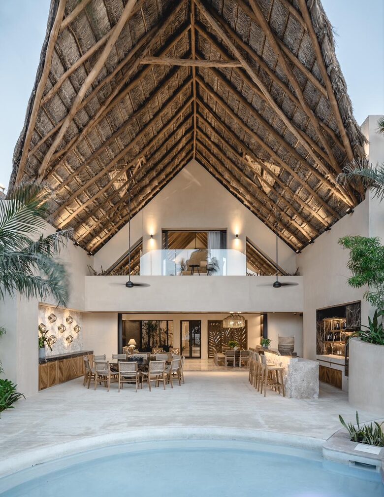 Modern Beachfront Escape with Panoramic Gulf Views - Ixil, Mexico