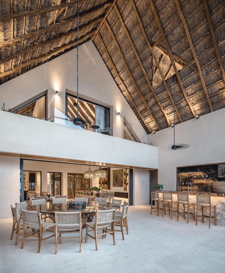 Modern Beachfront Escape with Panoramic Gulf Views - Ixil, Mexico