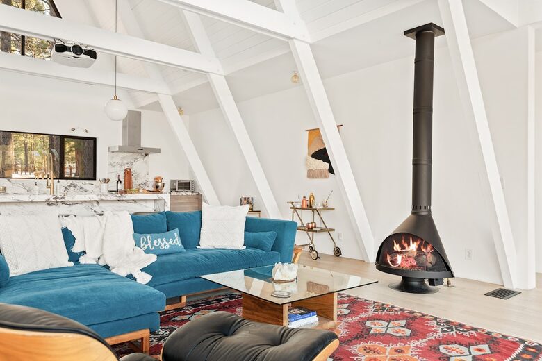 Iconic Mid-Century A-Frame Retreat on Big Bear Lake - Big Bear Lake, California