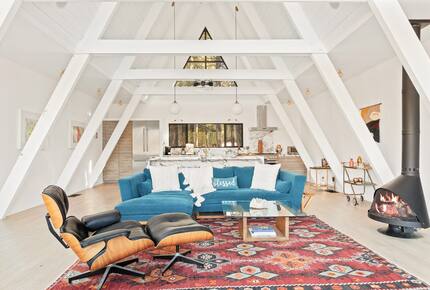 Iconic Mid-Century A-Frame Retreat on Big Bear Lake - Big Bear Lake, California
